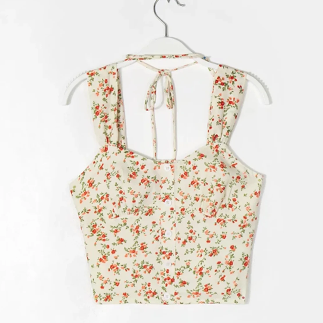 Withered Indie Folk Vintage Tropical Print Hollow Out Square Collar Fashion Shirt Tank Tops Summer Blouse Women
Withered Indie Folk Vintage Tropical Print Hollow Out Square Collar Fashion Shirt Tank Tops Summer Blouse Women