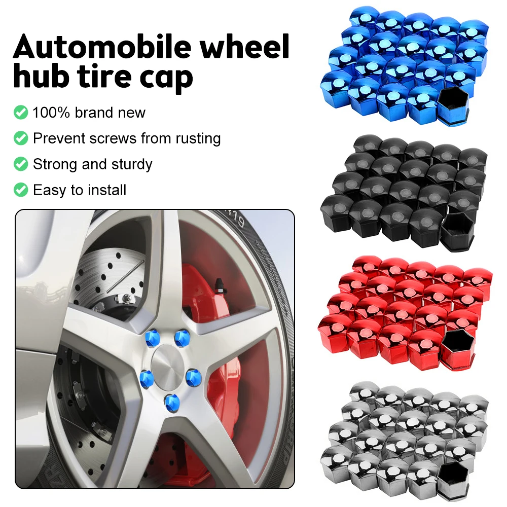 17/19/21mm Car Wheel Nut Caps Protection Covers Caps Anti-Rust Auto Hub Screw Cover Car Tyre Nut Bolt Exterior Decoration
17/19/21mm Car Wheel Nut Caps Protection Covers Caps Anti-Rust Auto Hub Screw Cover Car Tyre Nut Bolt Exterior Decoration