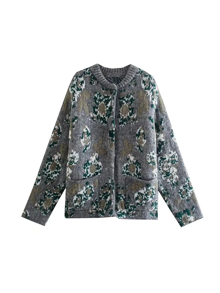 BM&MD&ZA 1822116 Women 2022 New Fashion flower jacquard Knitted coat Vintage Long Sleeve Female Outerwear Chic Tops 1822/116
BM&MD&ZA 1822116 Women 2022 New Fashion flower jacquard Knitted coat Vintage Long Sleeve Female Outerwear Chic Tops 1822/116