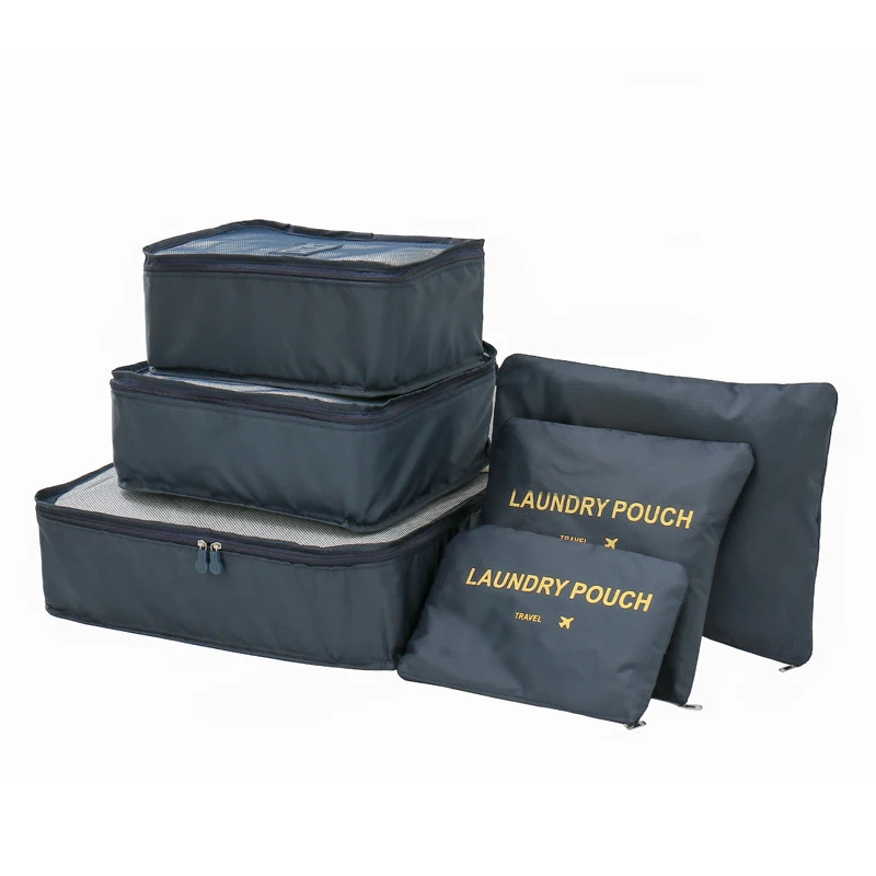 6 PCS Travel Storage Bag Set For Clothes Tidy Organizer Wardrobe Suitcase Pouch Unisex Multifunction Packing Cube Bag Travel Kit
6 PCS Travel Storage Bag Set For Clothes Tidy Organizer Wardrobe Suitcase Pouch Unisex Multifunction Packing Cube Bag Travel Kit
