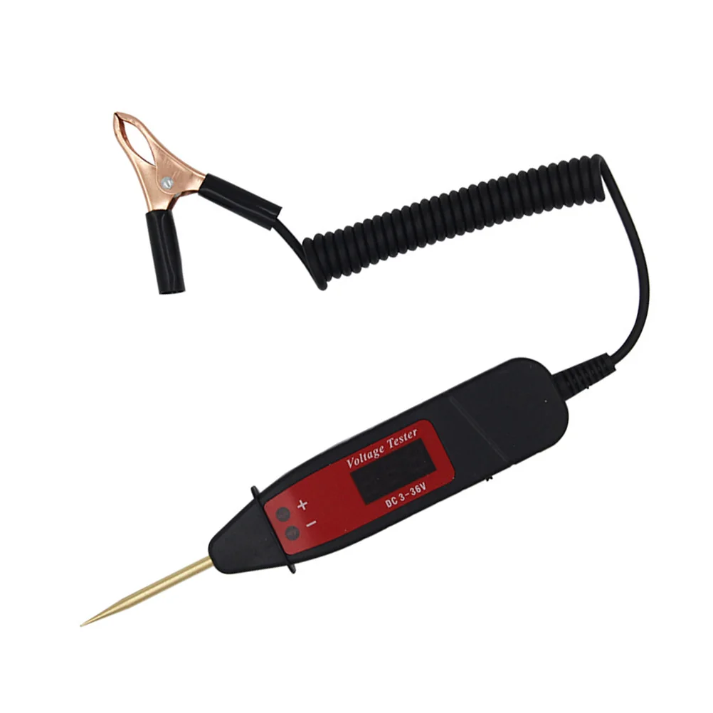 Test Light Tester Automotive Voltage Display Voltelectrical Pencontinuity Digitalmaintenance Car 12V Tools Circuit Kit Fuseprobe
Test Light Tester Automotive Voltage Display Voltelectrical Pencontinuity Digitalmaintenance Car 12V Tools Circuit Kit Fuseprobe