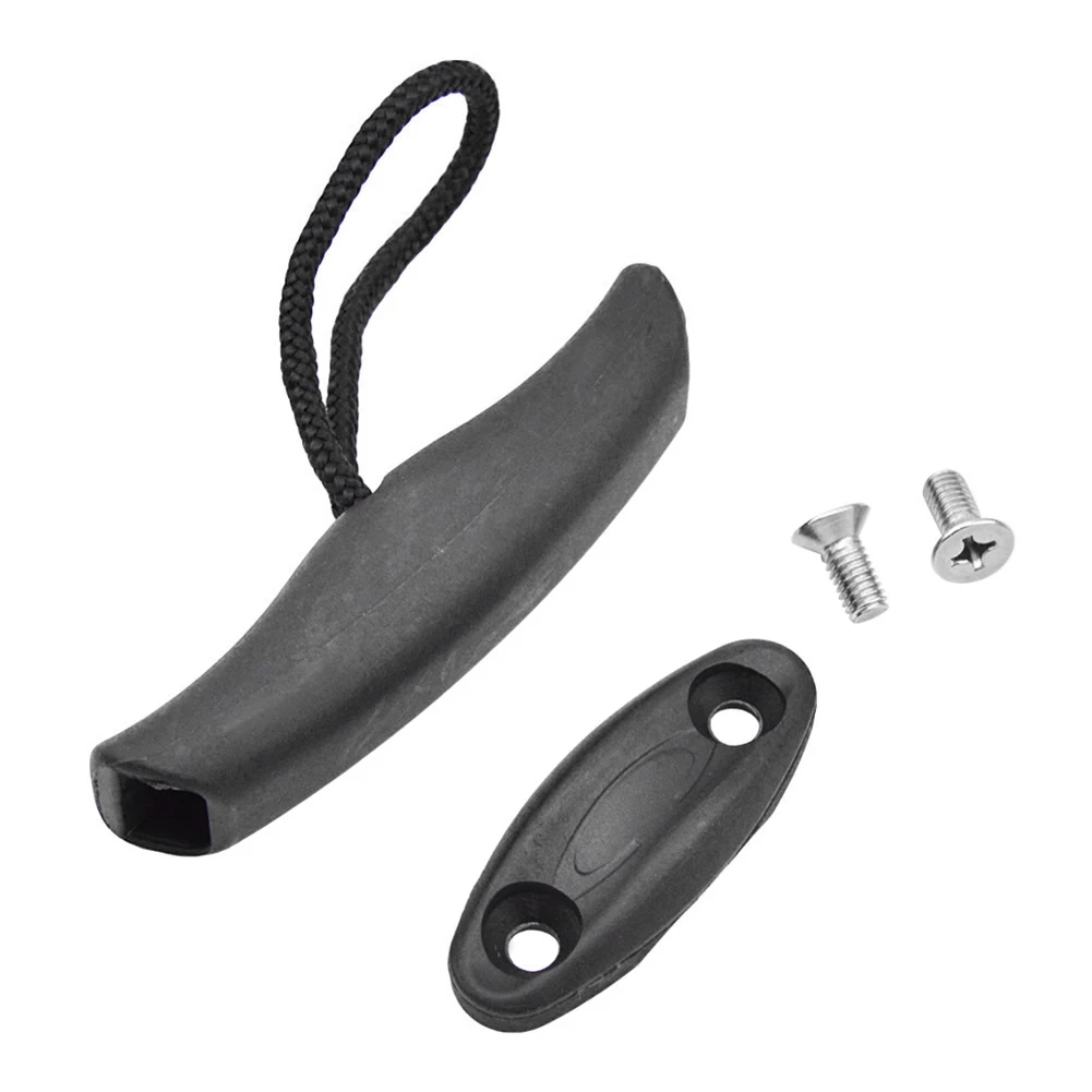 Canoe Paddle T Handle Replacement Wear-resistant Nylon Dinghy Tail Rudder Carrying Handles with Fixed Base Screws
Canoe Paddle T Handle Replacement Wear-resistant Nylon Dinghy Tail Rudder Carrying Handles with Fixed Base Screws
