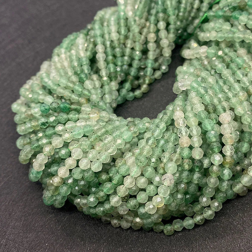 Natural Stone Green Faceted 2 3 4mm Beads Scattered Spaced Quartz Charm Jewelry Making Necklace Accessories Jewelry Making
Natural Stone Green Faceted 2 3 4mm Beads Scattered Spaced Quartz Charm Jewelry Making Necklace Accessories Jewelry Making