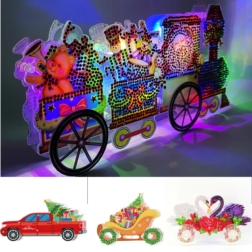 3D acrylic Christmas car ornaments diamond painting three-dimensional love swan ornaments brand Christmas tree gift
3D acrylic Christmas car ornaments diamond painting three-dimensional love swan ornaments brand Christmas tree gift