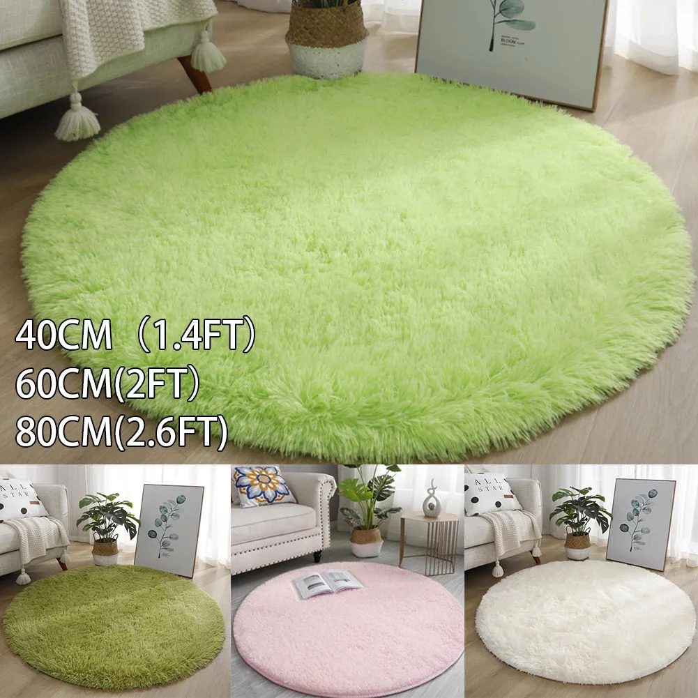 Fluffy Round Rug Carpets For Living Room Decor Blended Rugs Kids Room Long Plush Rugs For Bedroom Shaggy Area Rug Modern Mats
Fluffy Round Rug Carpets For Living Room Decor Blended Rugs Kids Room Long Plush Rugs For Bedroom Shaggy Area Rug Modern Mats