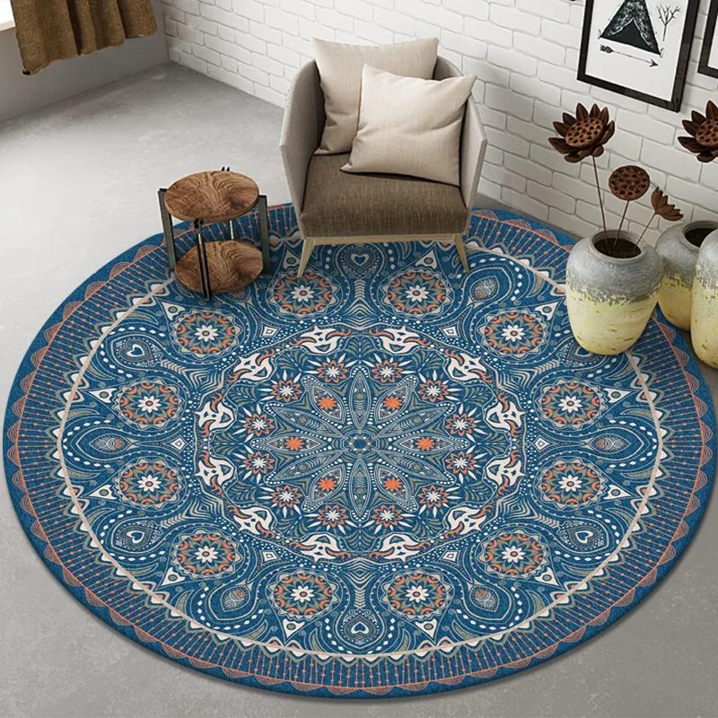 INS Style Round Rugs Sofa Rug Sun Home Living Room Bedroom Bathroom Floor Mats Print Decor Carpet Hanging Basket Round Cushion
INS Style Round Rugs Sofa Rug Sun Home Living Room Bedroom Bathroom Floor Mats Print Decor Carpet Hanging Basket Round Cushion