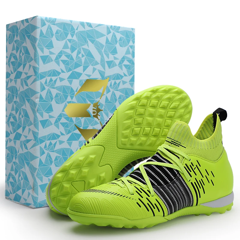 Outdoor Football Shoes Men Blue Futsal Flying Woven Breathable High-top Football Boots Hot-selling High-quality TF/FG Sneakers
Outdoor Football Shoes Men Blue Futsal Flying Woven Breathable High-top Football Boots Hot-selling High-quality TF/FG Sneakers