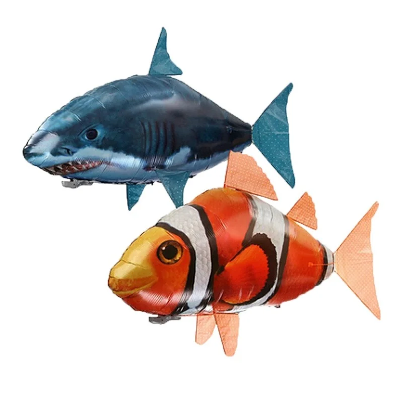 Remote Control Shark Toy Air Swimming Fish RC Animal Toy Infrared RC Flying Toys Air Balloons Clown Fish Gifts Party Decoration
Remote Control Shark Toy Air Swimming Fish RC Animal Toy Infrared RC Flying Toys Air Balloons Clown Fish Gifts Party Decoration