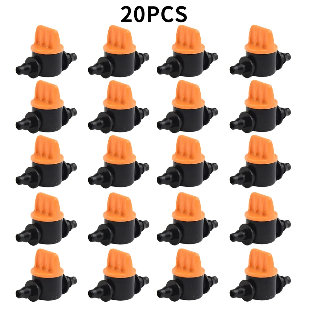 20Pcs Valve Shut Off Coupling Connectors Suitable For 4/7mm Hose Garden Irrigation Pipe Water Flow Control Valve Garden Tools Pa
20Pcs Valve Shut Off Coupling Connectors Suitable For 4/7mm Hose Garden Irrigation Pipe Water Flow Control Valve Garden Tools Pa