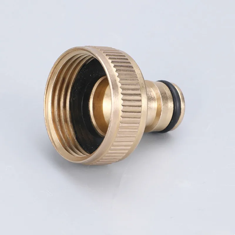 Universal Brass Tap Connector 1/2" 3/4" Quick Adapter Joints Garden Hose Car Washing Watering Spray Nozzle
Universal Brass Tap Connector 1/2" 3/4" Quick Adapter Joints Garden Hose Car Washing Watering Spray Nozzle