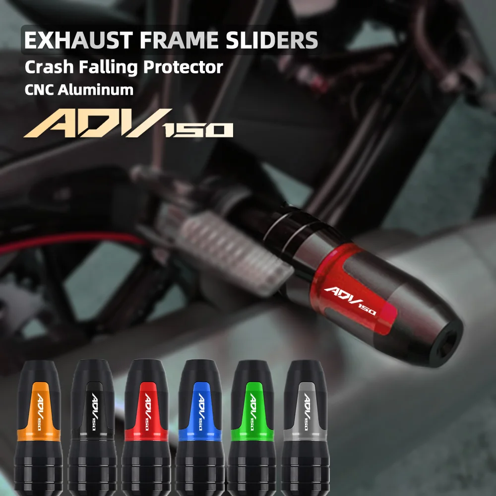 FOR HONDA ADV150 2021 2020 2019 2018 2017 2016 2015 Motorbike accessories Exhaust Frame Sliders Crash Pads Falling Protector
FOR HONDA ADV150 2021 2020 2019 2018 2017 2016 2015 Motorbike accessories Exhaust Frame Sliders Crash Pads Falling Protector