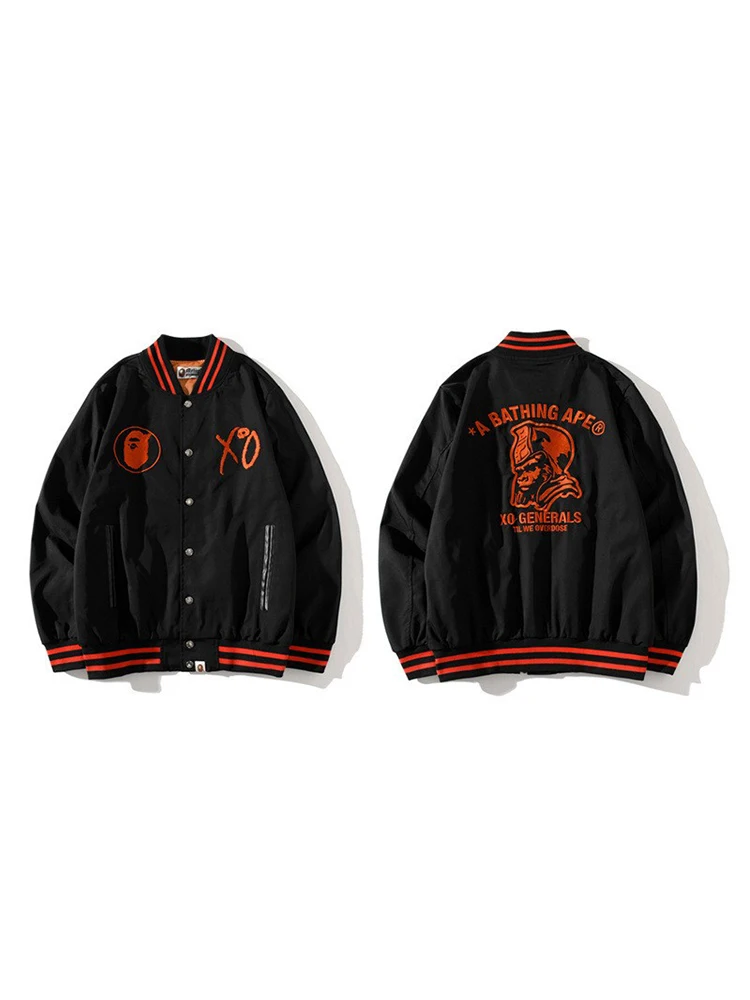 Spring And Autumn Fashion New Embroidered Letters Side Stand-Up Collar Cotton Casual Wind Men's Jackets Baseball Apparel
Spring And Autumn Fashion New Embroidered Letters Side Stand-Up Collar Cotton Casual Wind Men's Jackets Baseball Apparel