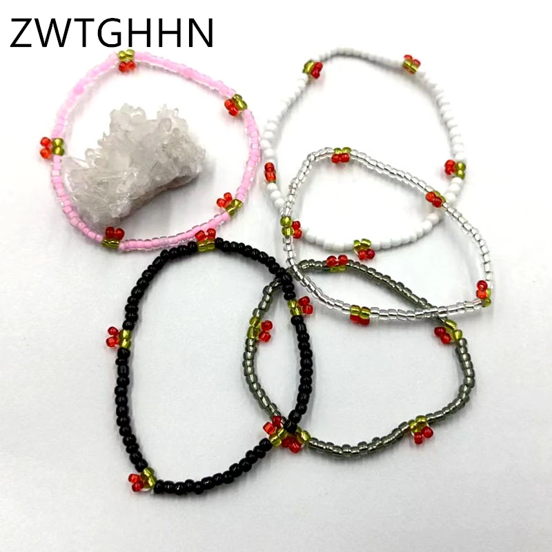 ZWTGHHN Handmade Glass Seed Beads Fashion Bracelet MultiColor Boho New for Woman Party Bracelets Personality Gifts Accessories
ZWTGHHN Handmade Glass Seed Beads Fashion Bracelet MultiColor Boho New for Woman Party Bracelets Personality Gifts Accessories