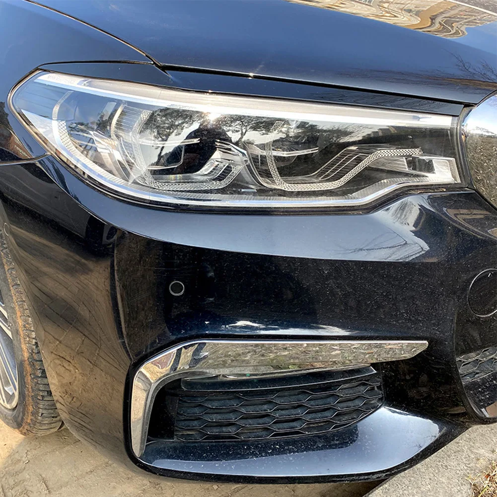 Headlamp Eyelid Headlight Eyelid 2Pcs Carbon Black/Glossy Black Front Plastic 2017-2021 For BMW 5 Series G30 G31
Headlamp Eyelid Headlight Eyelid 2Pcs Carbon Black/Glossy Black Front Plastic 2017-2021 For BMW 5 Series G30 G31