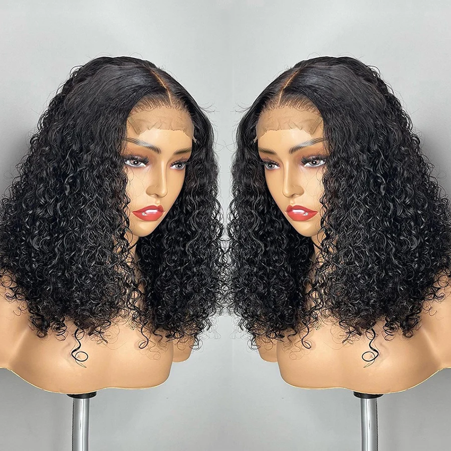 T Part Lace Human Hair Wigs For Women Curly Natural Brazilian Transparent Pre Plucked Shont Bob 13x4 Lace Frontal Wig Deep Wave
T Part Lace Human Hair Wigs For Women Curly Natural Brazilian Transparent Pre Plucked Shont Bob 13x4 Lace Frontal Wig Deep Wave