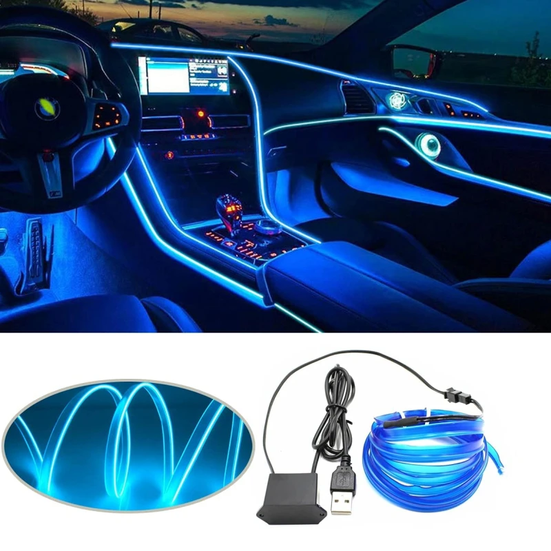 Car Interior Neon RGB Led Strip Lights Decoration Lights Ambient Atmosphere Dashboard Lamp USB Cigarette Lighter Drive
Car Interior Neon RGB Led Strip Lights Decoration Lights Ambient Atmosphere Dashboard Lamp USB Cigarette Lighter Drive