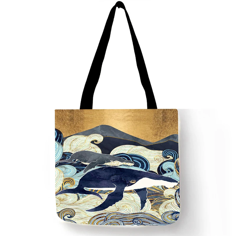 Customized Japanese Ukiyoe Linen Cloth Tote Bags For Women Gustav Klimt Ladise Fashion Handbag Large Capacity Shopping Totes
Customized Japanese Ukiyoe Linen Cloth Tote Bags For Women Gustav Klimt Ladise Fashion Handbag Large Capacity Shopping Totes