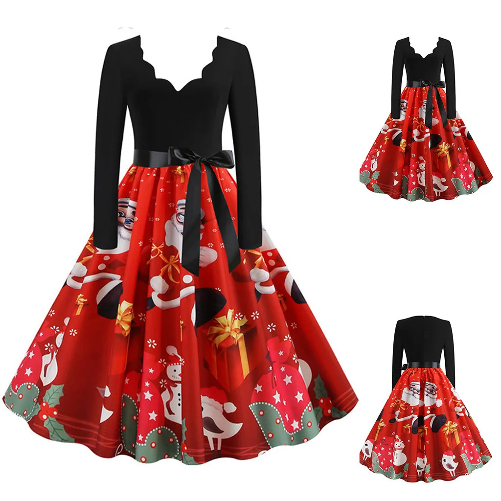 Merry Christmas Dress 2023 WomenLong Vintage Sleeve Notes Christmas Print Dress Flare Musical Women's Dress vestidos de mujer
Merry Christmas Dress 2023 WomenLong Vintage Sleeve Notes Christmas Print Dress Flare Musical Women's Dress vestidos de mujer