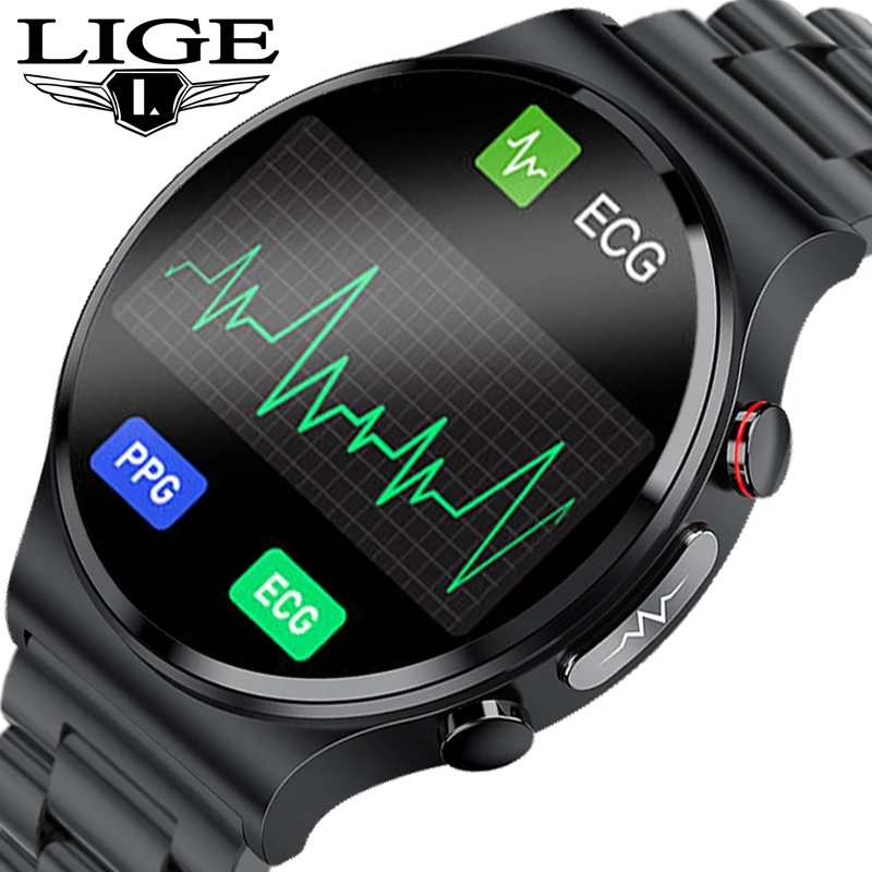 ECG + PPG Heart Rate Monitor Smart Watch Men With Thermometer Smartwatch Waterproof Fitness Tracker For Huawei Digital Watches
ECG + PPG Heart Rate Monitor Smart Watch Men With Thermometer Smartwatch Waterproof Fitness Tracker For Huawei Digital Watches