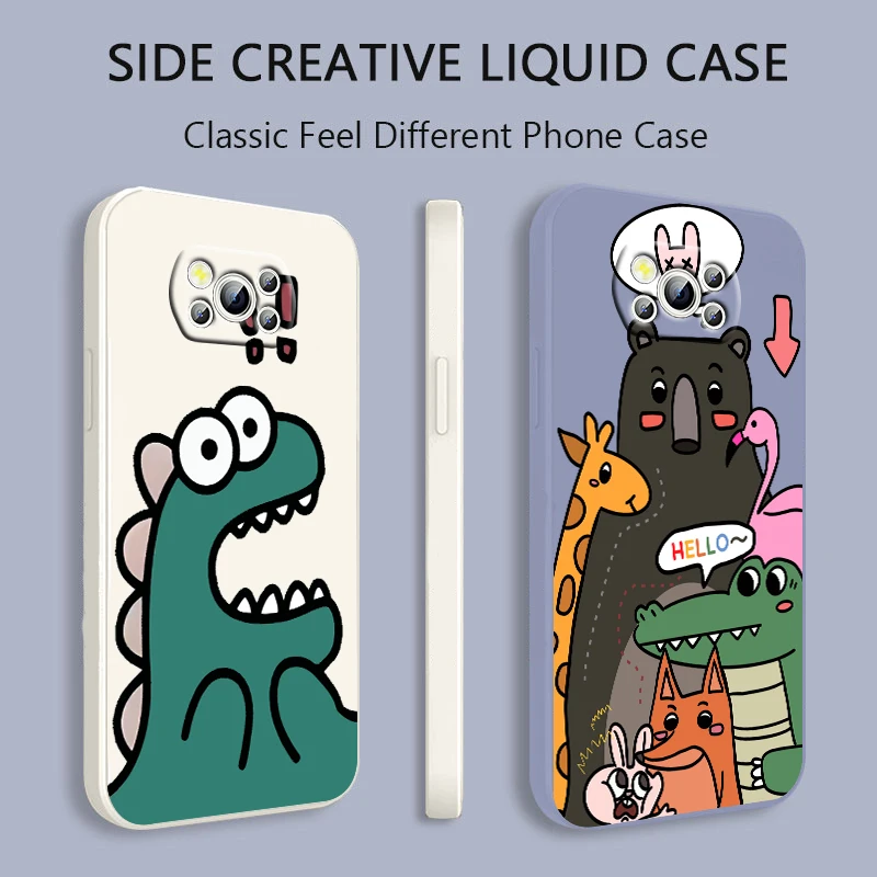 Phone Case For Xiaomi Mi Poco X4 X3 C40 C31 C3 M4 M3 F4 F3 GT Pro NFC 5G Armour Cartoon Little Monster Liquid Rope Cover
Phone Case For Xiaomi Mi Poco X4 X3 C40 C31 C3 M4 M3 F4 F3 GT Pro NFC 5G Armour Cartoon Little Monster Liquid Rope Cover