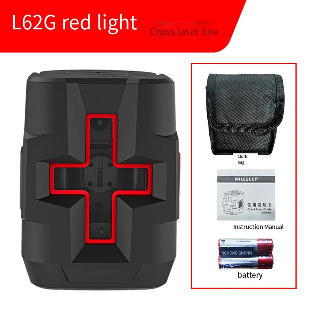 L62 Green Cross Laser Level Mini Wall Sticker High Precision Strong Light Fine Line Infrared Level
L62 Green Cross Laser Level Mini Wall Sticker High Precision Strong Light Fine Line Infrared Level