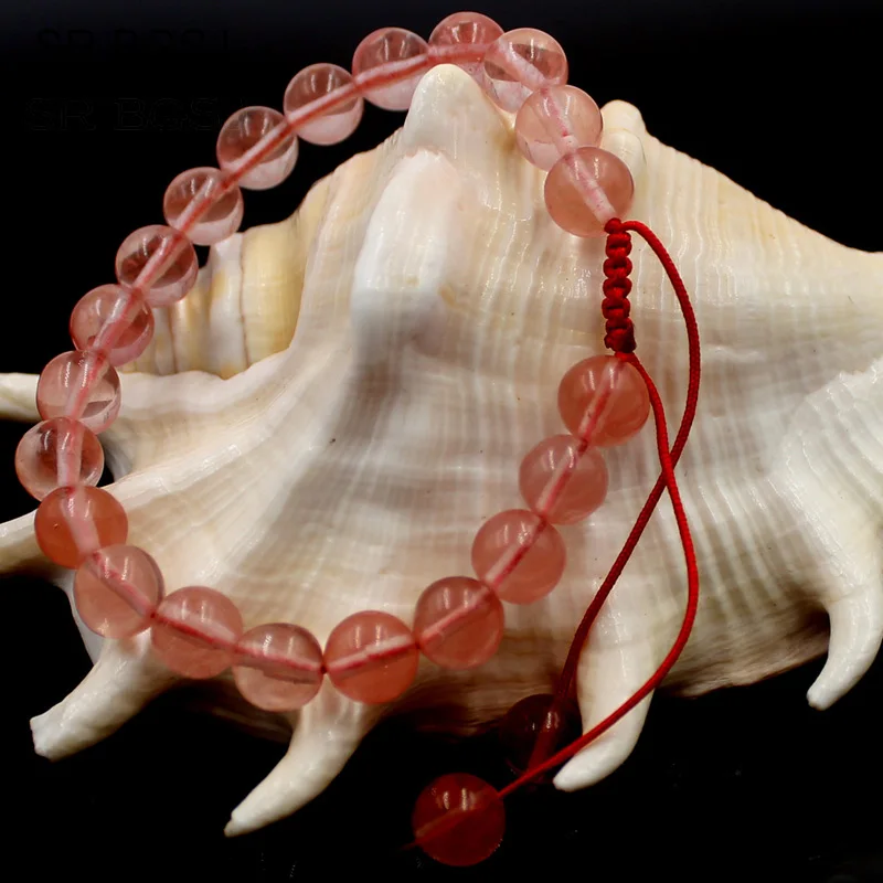 Free Shipping 6mm 8mm 10mm Women Girl Jewelry Natural Stone Adjustable Cherry Quartz Bracelet
Free Shipping 6mm 8mm 10mm Women Girl Jewelry Natural Stone Adjustable Cherry Quartz Bracelet