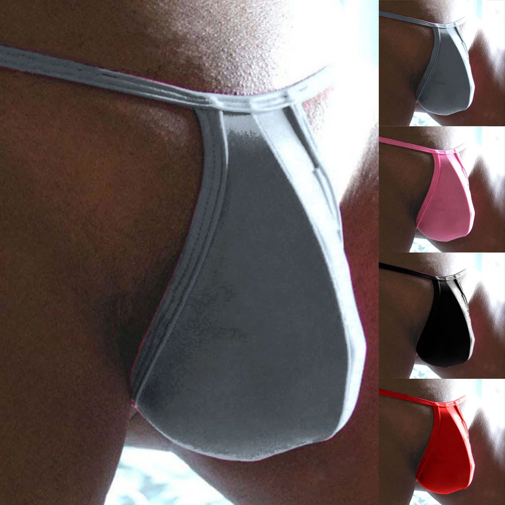 Men Sexy G-String Thong Stretchy Breathing Pouch T-back Jockstrap Underwear T-Tack Thong G String Homme Jockstrap Men's Briefs
Men Sexy G-String Thong Stretchy Breathing Pouch T-back Jockstrap Underwear T-Tack Thong G String Homme Jockstrap Men's Briefs