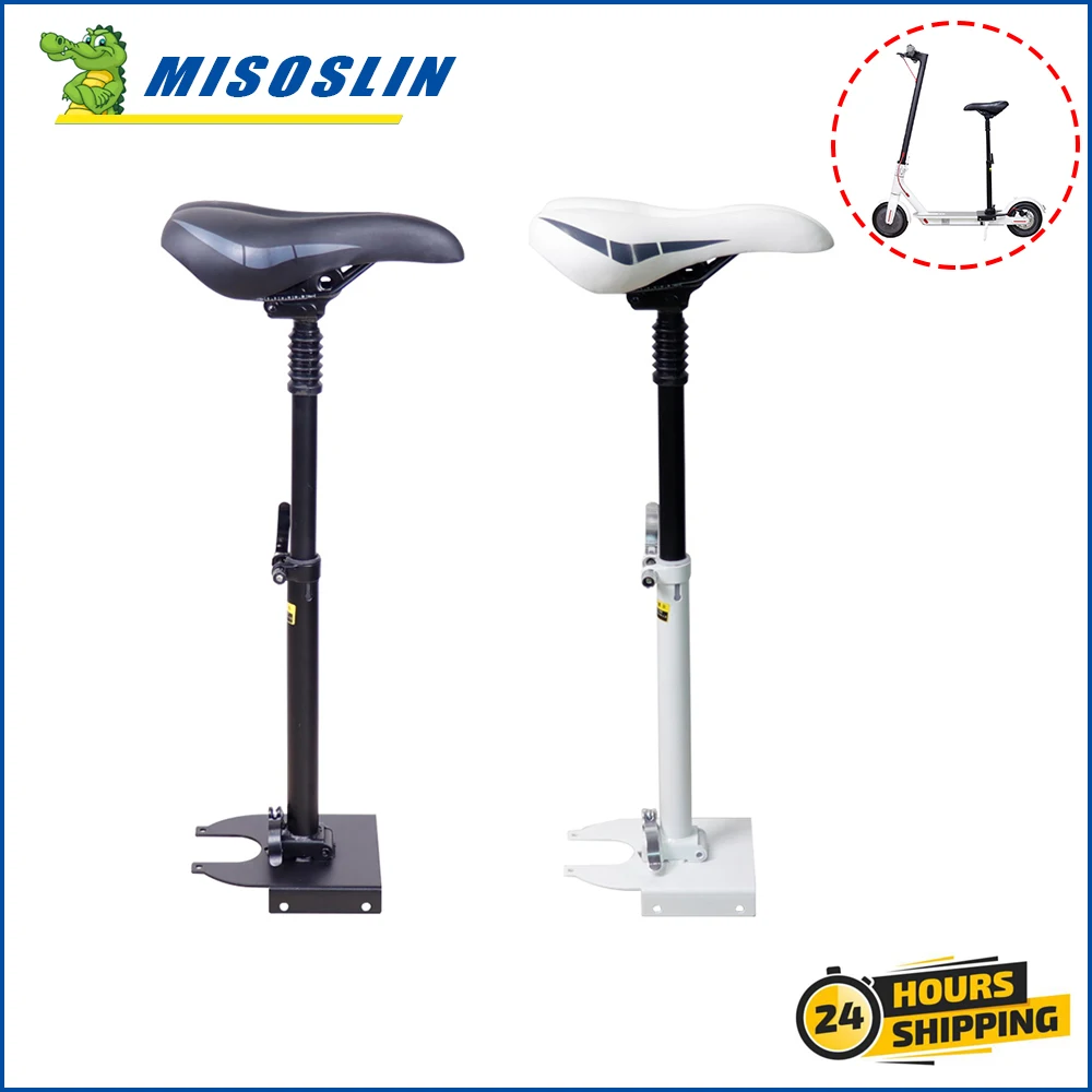 

For Xiaomi/Mijia M365 Electric Scooter Adjustable Seat Foldable Shock Absorption Telescopic Seat Saddle Set Retractable Cushion