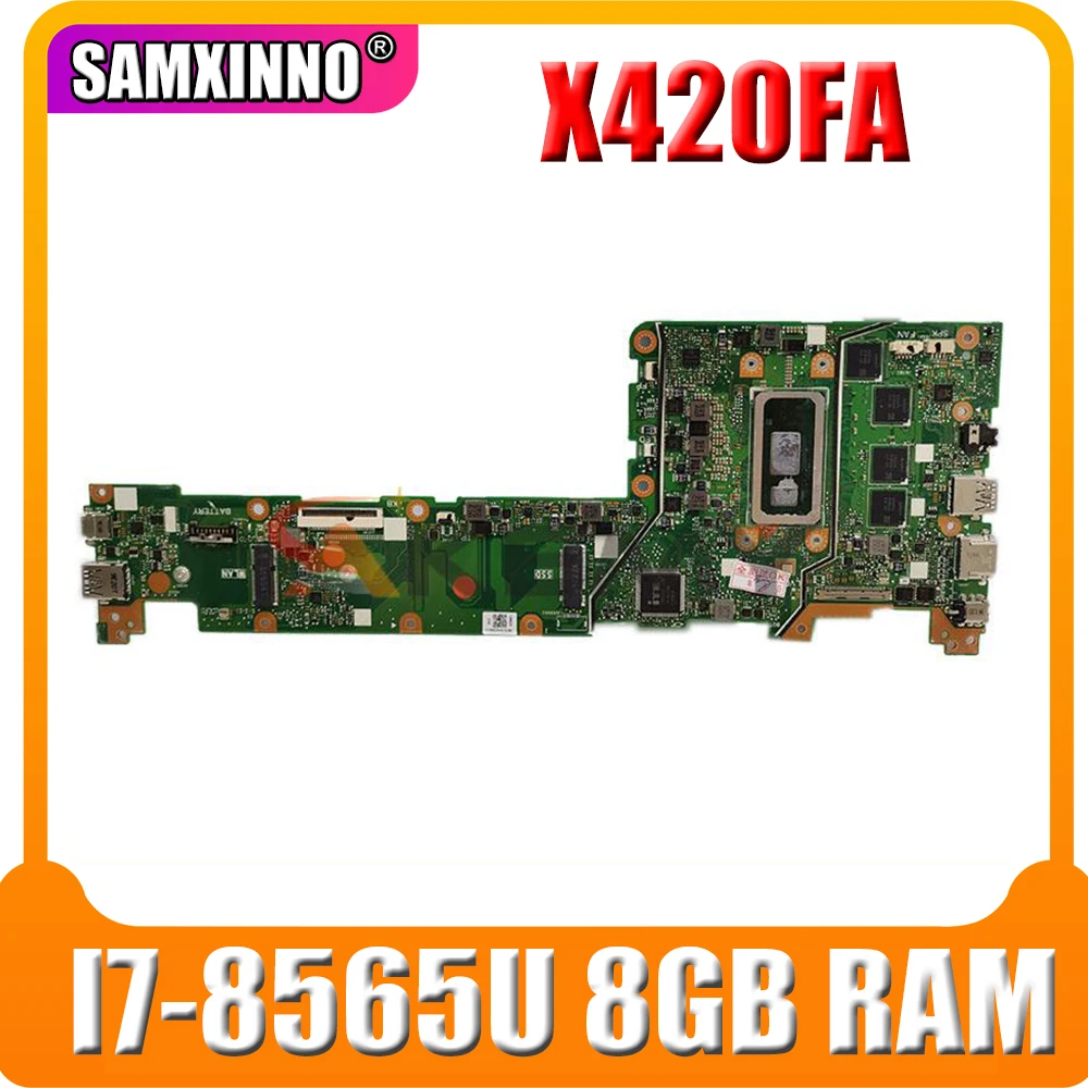 NEW!! X420FA original mainboard with I7-8565U CPU 8GB RAM GM For ASUS VivoBook 14 X420FA X420F X420 laptop motherboard mainboard
NEW!! X420FA original mainboard with I7-8565U CPU 8GB RAM GM For ASUS VivoBook 14 X420FA X420F X420 laptop motherboard mainboard