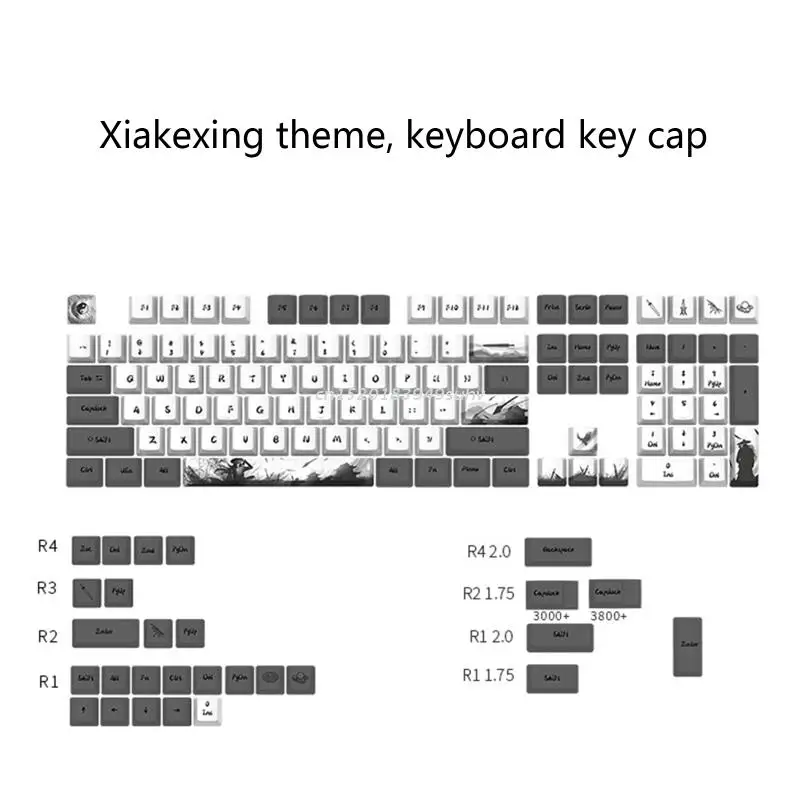 130 клавиш, набор ключей PBT, новинка, Электронная игровая Кепка, OEM профиль, PC Gamer, механическая клавиатура, краситель-подложка, колпачки для клю...
130 клавиш, набор ключей PBT, новинка, Электронная игровая Кепка, OEM профиль, PC Gamer, механическая клавиатура, краситель-подложка, колпачки для клю...