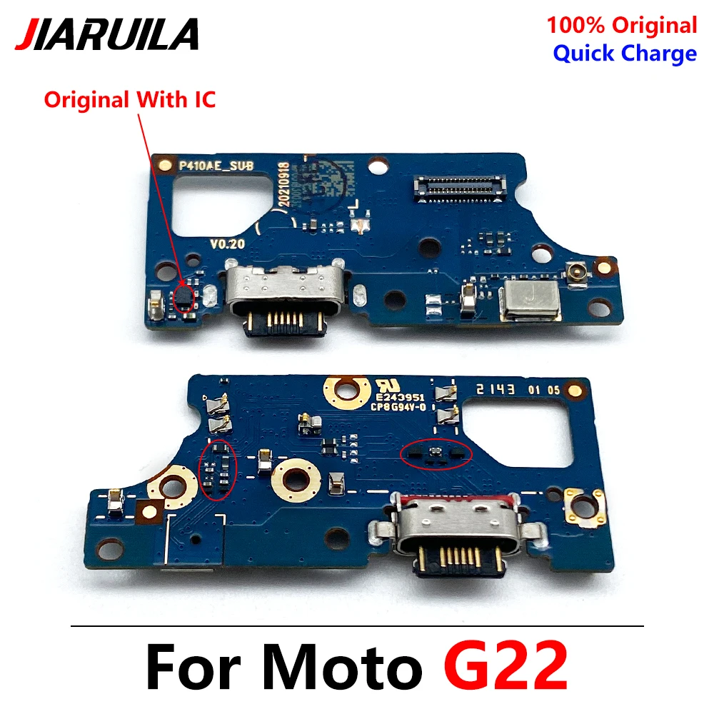 100% Original New For Moto G22 G51 USB Charger Charging Port Dock Connector Microphone Board Flex Cable
100% Original New For Moto G22 G51 USB Charger Charging Port Dock Connector Microphone Board Flex Cable