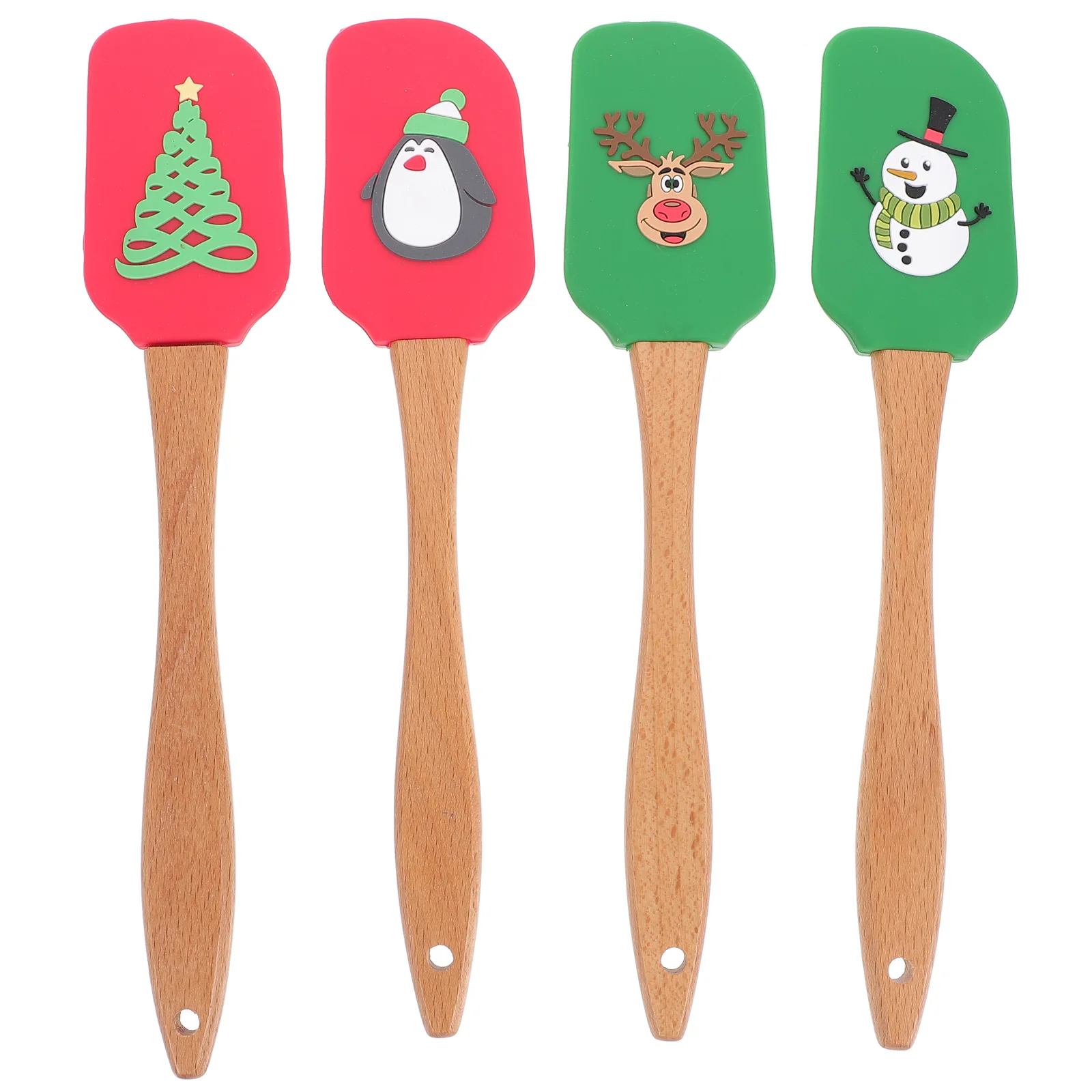4 Pcs Strong Silicone Spatulas With Handle Cream Spatulas Baking Tools (Assorted Color)
4 Pcs Strong Silicone Spatulas With Handle Cream Spatulas Baking Tools (Assorted Color)