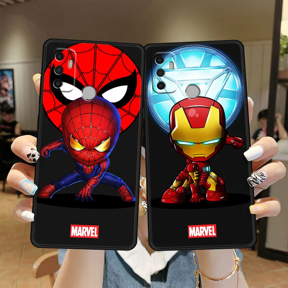 Case Funda for Oppo A16 A93 A74 A9 A5 A53 A15 A92 A12e A32 A15s A16s A31 Marvel Cartoon Iron Man Spiderman Thin Soft Celular
Case Funda for Oppo A16 A93 A74 A9 A5 A53 A15 A92 A12e A32 A15s A16s A31 Marvel Cartoon Iron Man Spiderman Thin Soft Celular
