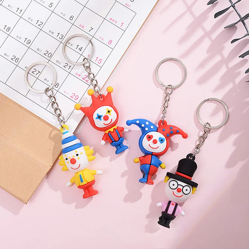 Cartoon Cute Clown Keychains Women Girls Charm Bags Funny Key Chain Car New Key Ring Kid Festival Gift Party Souvenirs
Cartoon Cute Clown Keychains Women Girls Charm Bags Funny Key Chain Car New Key Ring Kid Festival Gift Party Souvenirs