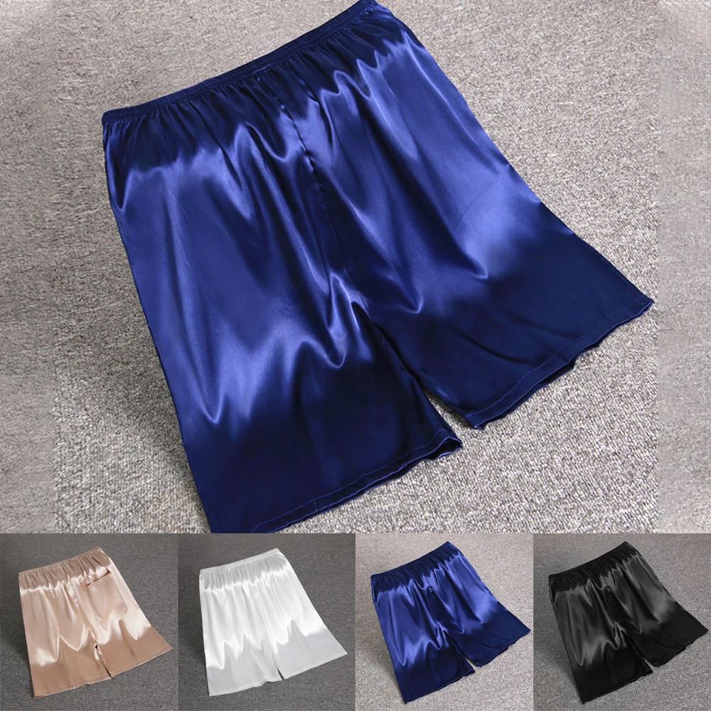 Mens Elastic Waist Silk Satin Pajamas Shorts Nightwear Pocket Pants Bottoms Artificial Silk Pajamas Home Shorts
Mens Elastic Waist Silk Satin Pajamas Shorts Nightwear Pocket Pants Bottoms Artificial Silk Pajamas Home Shorts