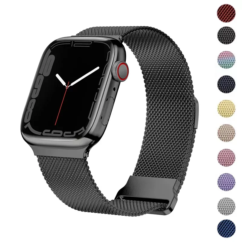 Металлический ремешок для Apple watch band 44 мм 40 мм 42 мм 38 мм, браслет из нержавеющей стали, петля Series 7 3 4 5 6 se 41 мм 45 мм
Металлический ремешок для Apple watch band 44 мм 40 мм 42 мм 38 мм, браслет из нержавеющей стали, петля Series 7 3 4 5 6 se 41 мм 45 мм