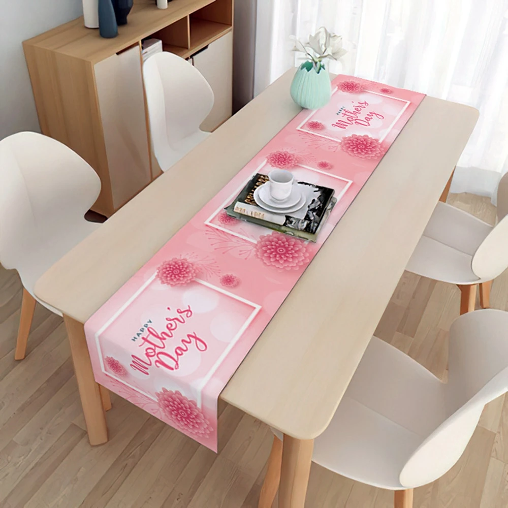 Table Runner Spring Flowers Colored Fields Birthday Party Hotel Dining Table Parent-child Wear Cotton And Linen Table Cloth 
Table Runner Spring Flowers Colored Fields Birthday Party Hotel Dining Table Parent-child Wear Cotton And Linen Table Cloth