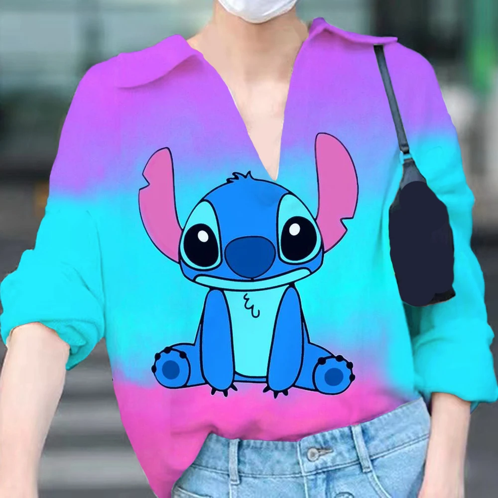 Женская модная футболка с длинным рукавом и V-образным вырезом
Женская модная футболка с длинным рукавом и V-образным вырезом