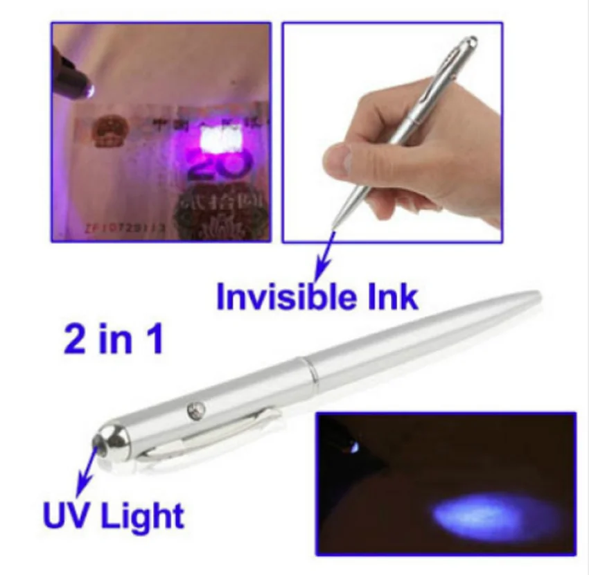 Fun Pen 2-in-1 Invisible UV Glowing Pen Ink Magic Safe Handwriting Secret Spy Pen with UV New Creative Plastic Ballpoint Pen
Fun Pen 2-in-1 Invisible UV Glowing Pen Ink Magic Safe Handwriting Secret Spy Pen with UV New Creative Plastic Ballpoint Pen