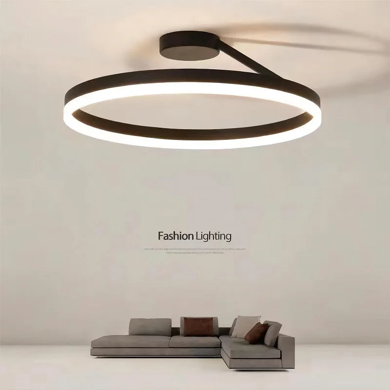 Nordic Minimalist Ceiling Light - Creative Circle Ceiling LED Lamp for Bedroom Study Personalized Home Decoration Lighting
Nordic Minimalist Ceiling Light - Creative Circle Ceiling LED Lamp for Bedroom Study Personalized Home Decoration Lighting