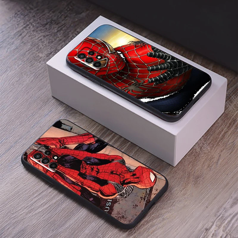 MARVEL Spider-Man Phone Case For Samsung Galaxy S10 Lite S10E S10 5G S10 S9 S8 Plus Back Soft Silicone Cover Coque Funda
MARVEL Spider-Man Phone Case For Samsung Galaxy S10 Lite S10E S10 5G S10 S9 S8 Plus Back Soft Silicone Cover Coque Funda