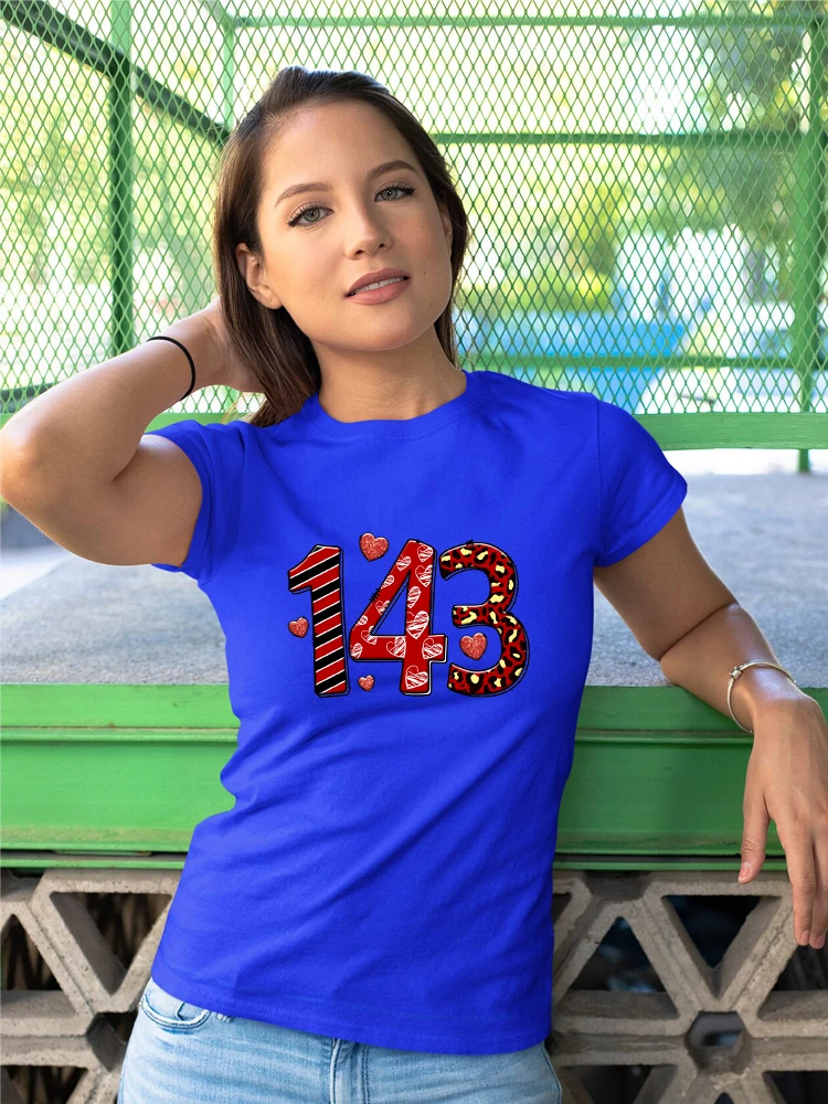 Yeskuni 143 Valentine's Day Fashion Printed T Shirts Womens Clothing 2022 New European Streetwear Summer Short Sleeve Free Ship
Yeskuni 143 Valentine's Day Fashion Printed T Shirts Womens Clothing 2022 New European Streetwear Summer Short Sleeve Free Ship