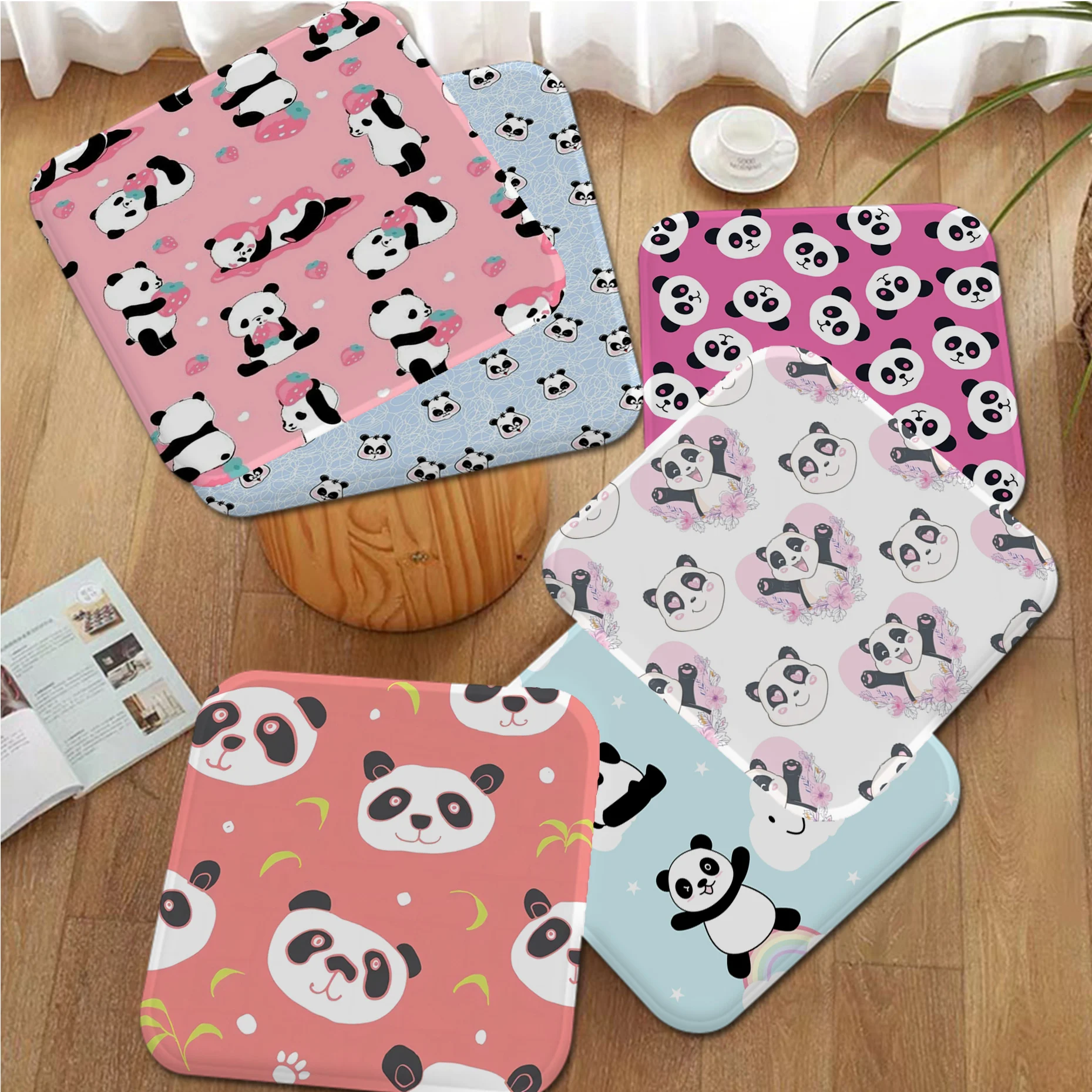 Cartoon Cute Panda Cushion Mat Nordic Printing Chair Cushion Soft Office Car Seat Comfort Breathable 45x45cm Sofa Cushion
Cartoon Cute Panda Cushion Mat Nordic Printing Chair Cushion Soft Office Car Seat Comfort Breathable 45x45cm Sofa Cushion