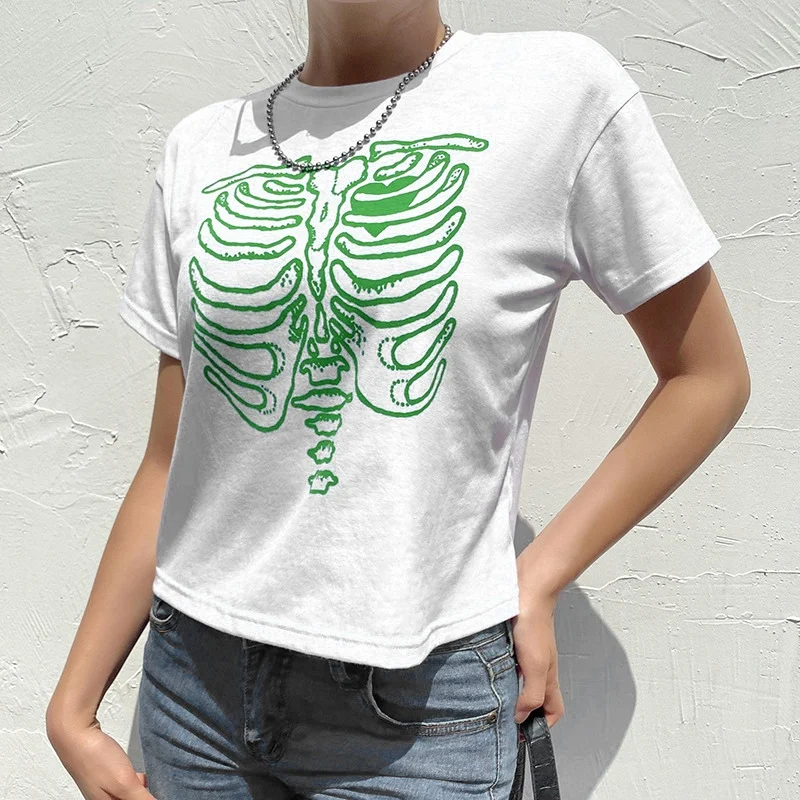 Printed Casual Short Sleeve T-Shirt Women Fashion Basic Harajuku Ladies Summer Streetwear Crop Tops
Printed Casual Short Sleeve T-Shirt Women Fashion Basic Harajuku Ladies Summer Streetwear Crop Tops