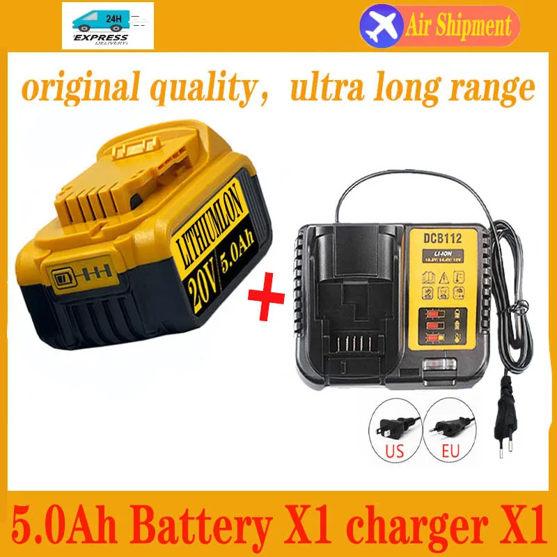 DCB205 DCB201 DCB203 Battery Compatible, 20V 6.0Ah Replacement Li-ion Battery for DeWalt MAX
DCB205 DCB201 DCB203 Battery Compatible, 20V 6.0Ah Replacement Li-ion Battery for DeWalt MAX