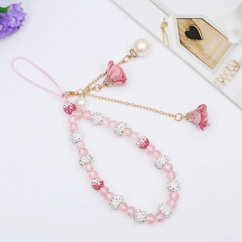 Hanging Neck Mobile Phone Non-slip Bracelet Wrist Tape Charm Crystal Beaded Chain
Hanging Neck Mobile Phone Non-slip Bracelet Wrist Tape Charm Crystal Beaded Chain