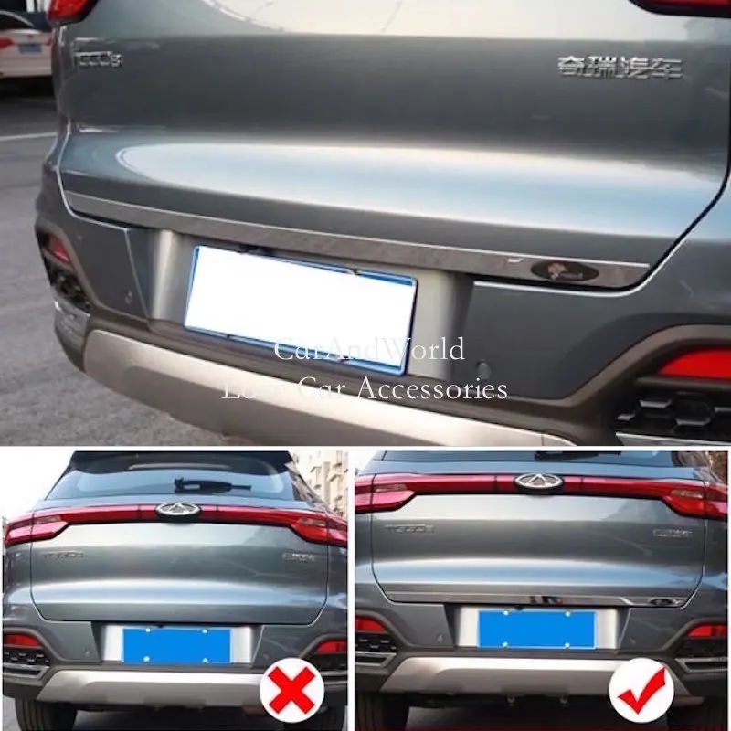 Car Tailgate Trims Rear Trunk Tail Door Cover Strip Exterior Accessories Modification Decoration For Chery Tiggo 8 Pro 2018-2021
Car Tailgate Trims Rear Trunk Tail Door Cover Strip Exterior Accessories Modification Decoration For Chery Tiggo 8 Pro 2018-2021
