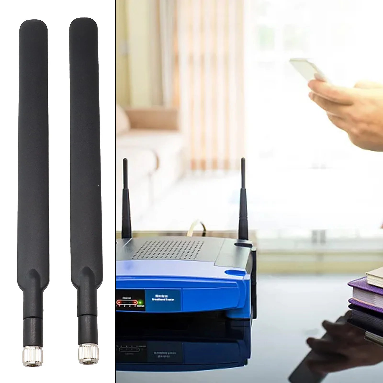 4G LTE Antenna 4g Sma External Antenna Outdoor Vertical 190mm 2pcs 50W 5dBi 698-2700MHz SMA For E5186 B880 B315
4G LTE Antenna 4g Sma External Antenna Outdoor Vertical 190mm 2pcs 50W 5dBi 698-2700MHz SMA For E5186 B880 B315