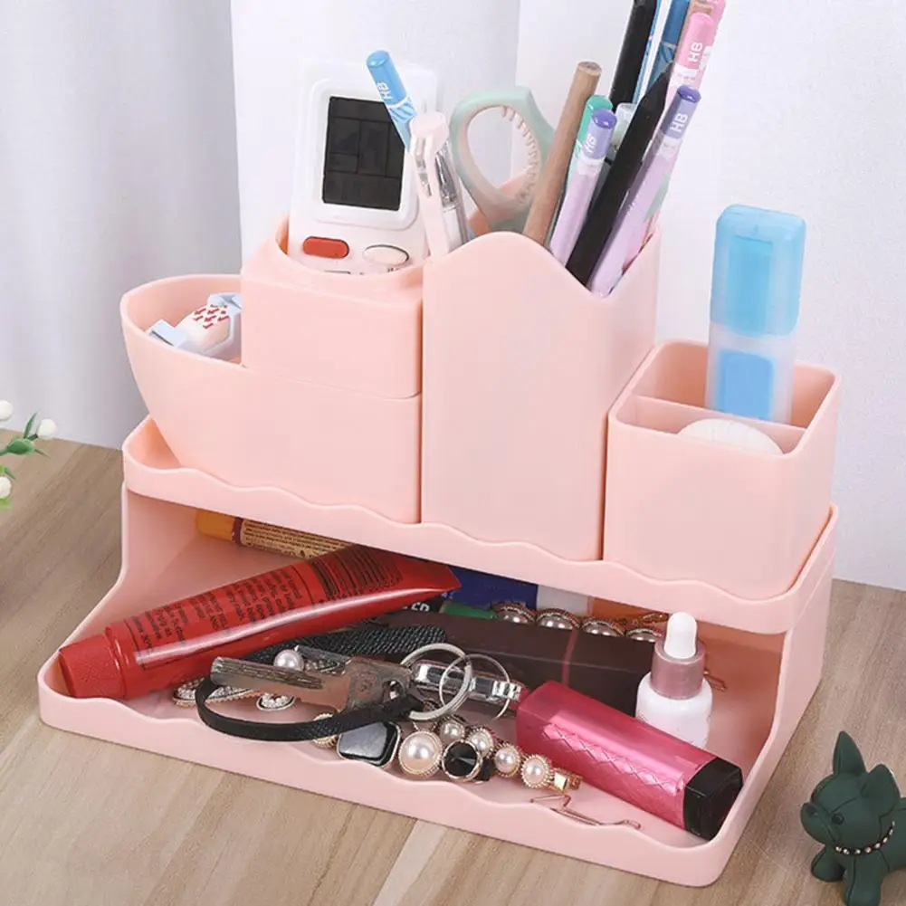 1 Set Pen Holder Classified Dust-proof Plastic Strong Load-bearing Makeup Brush Organizer for Students Office Home School
1 Set Pen Holder Classified Dust-proof Plastic Strong Load-bearing Makeup Brush Organizer for Students Office Home School
