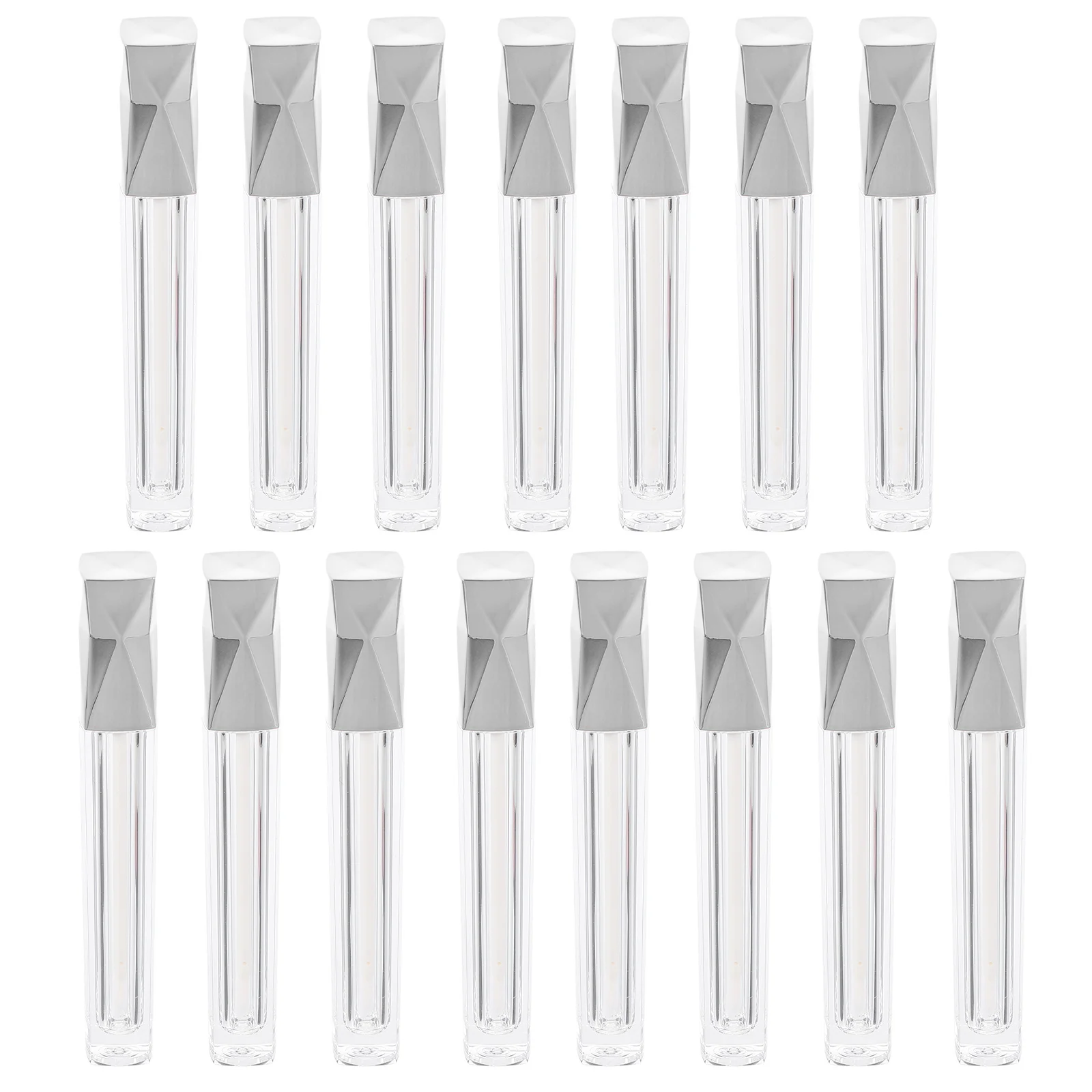 

15 Pcs Lipstick Tube Gloss Honey Empty Containers DIY Balm Bottles Lip-glaze Lipgloss Refillable